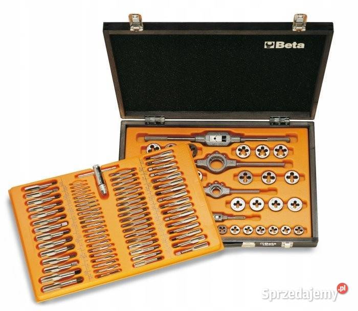 Zestaw gwintowników i narzynek w skrzynce 110 Toruń