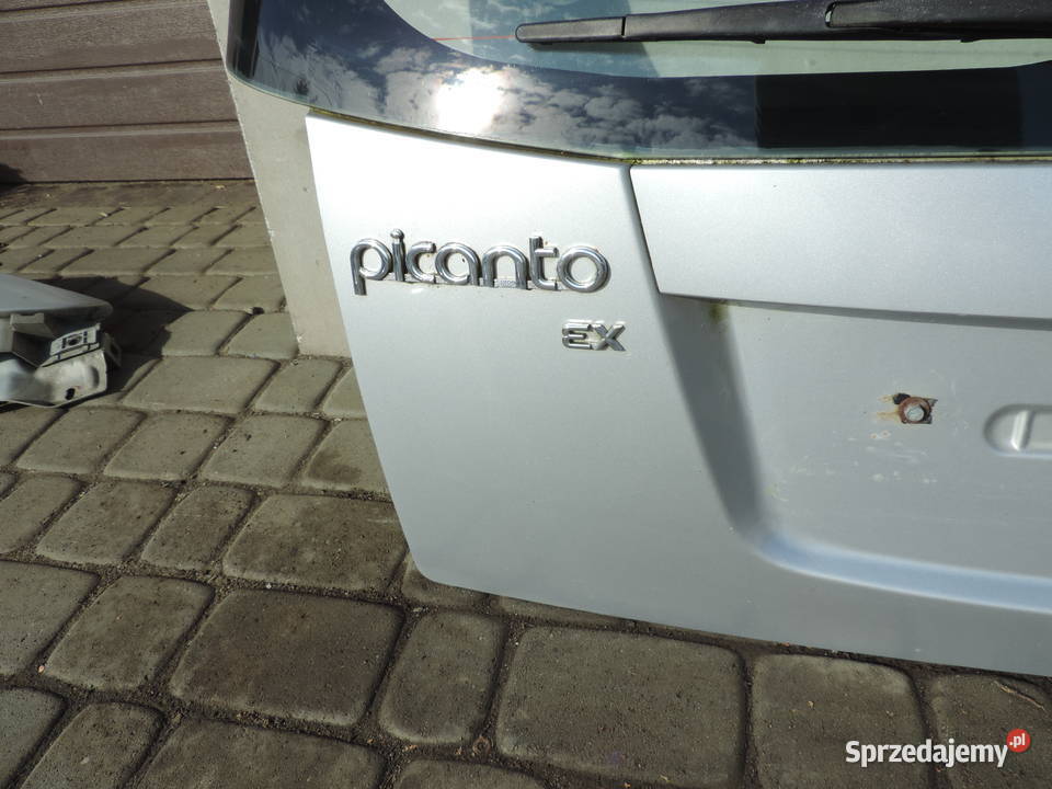 KIA PICANTO I 0407 5D HATCHBACK TYLNA KLAPA Rok produkcji 2004 małopolskie Nowy Sącz