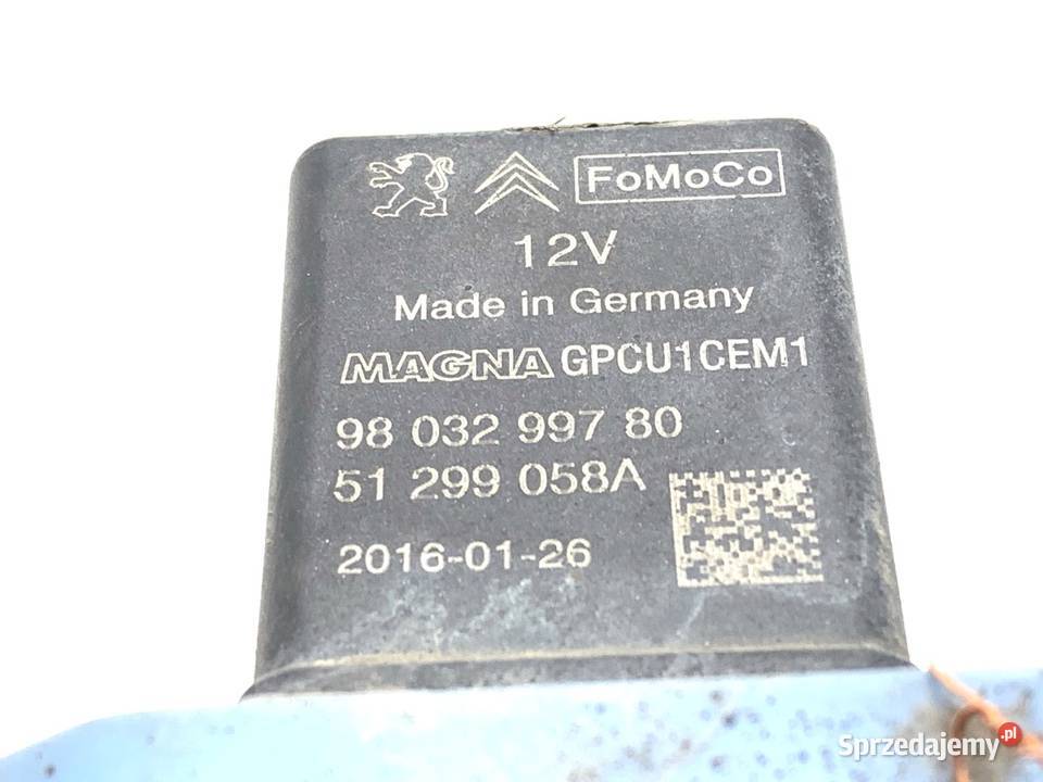 PRZEKAŹNIK ŚWIEC ŻAROWYCH PEUGEOT 208 I osobowe Przekaźniki