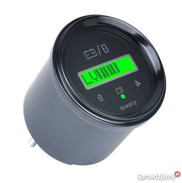 Wskaźnik naładowania baterii licznik motogodzin