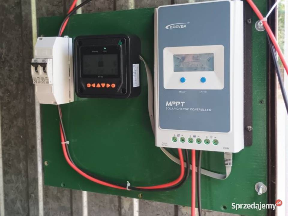 MPPT tracker 30A 1224V panel sterujący panel Lubartów