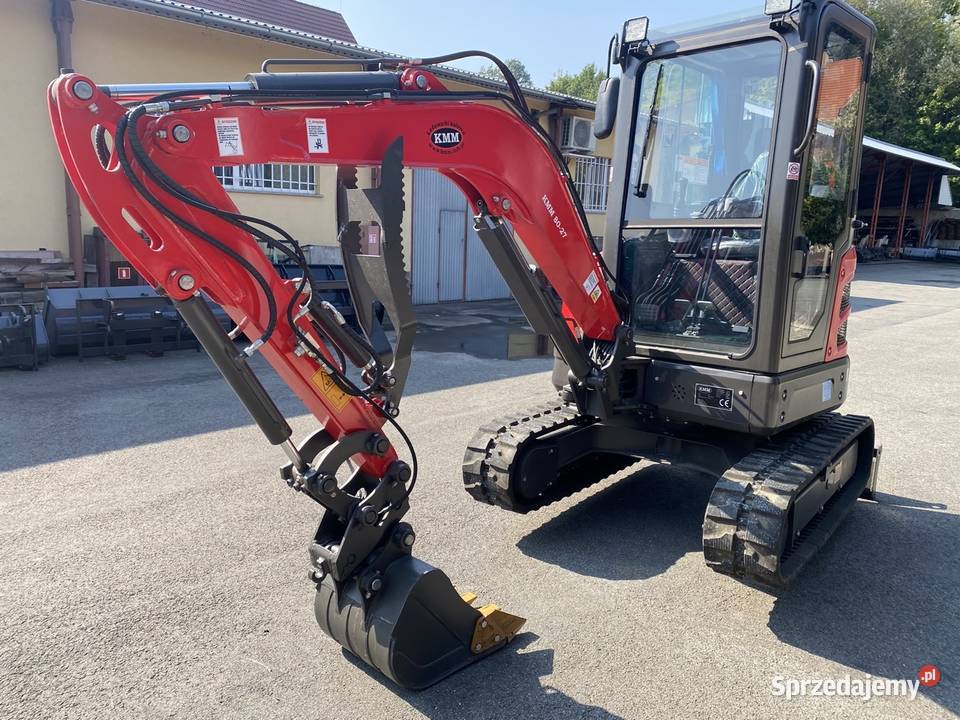 Nowa koparka 27t zerowy promień obrotu KMM 8027 Koparki Biłgoraj