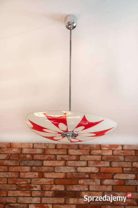 Lampa wisząca Look PopArt MidCentury Vintage PRL Dom i Ogród