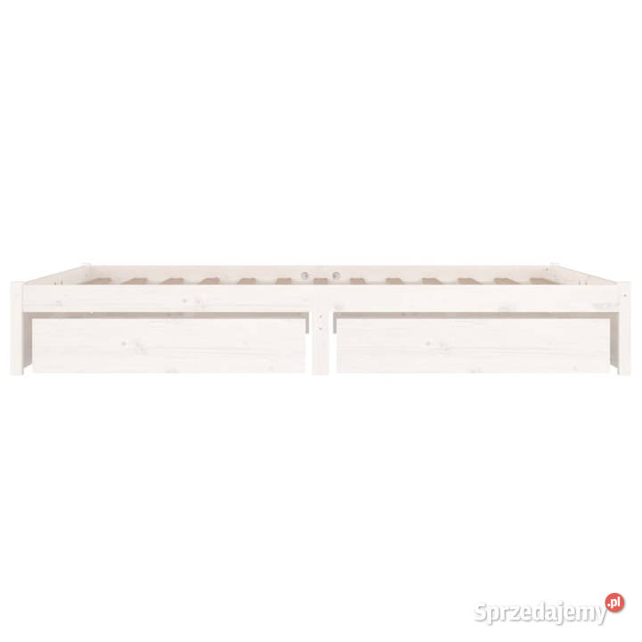Rama łóżka z szufladami biała 180x200 WM3103529 mazowieckie sprzedam