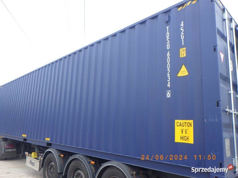 Kontener morski kontener magazynowy 40hc 12 Gliwice