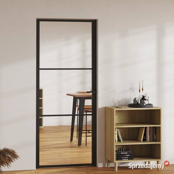 vidaXL Drzwi wewnętrzne szkło ESG i Warszawa
