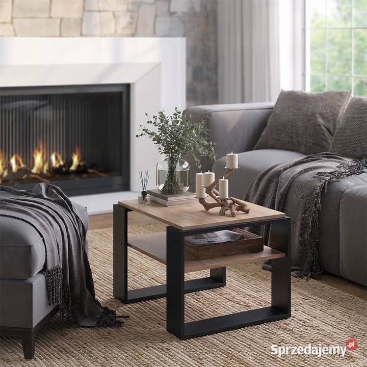 Vicco Stolik kawowy Helm 656 x 462 z półką