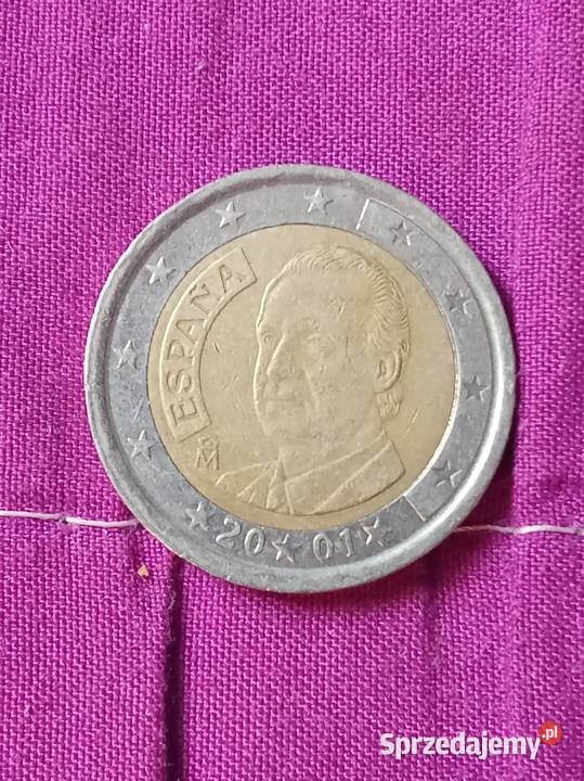 Moneta 2 euro espańa 2001roj Lublin