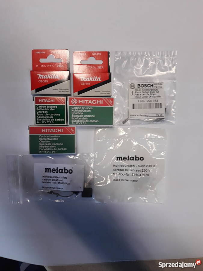 Szczotki węglowe Makita Bosch Hitachi Metabo Bytom