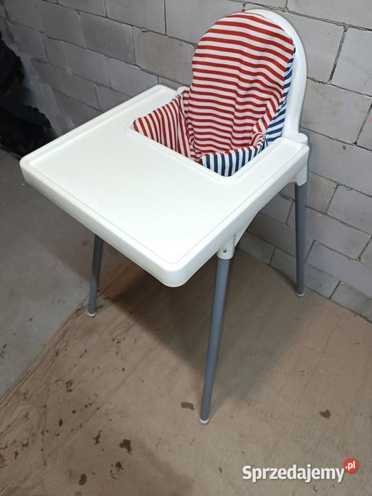 Krzesło do karmienia dzieci niemowląt białe Suwałki sprzedam