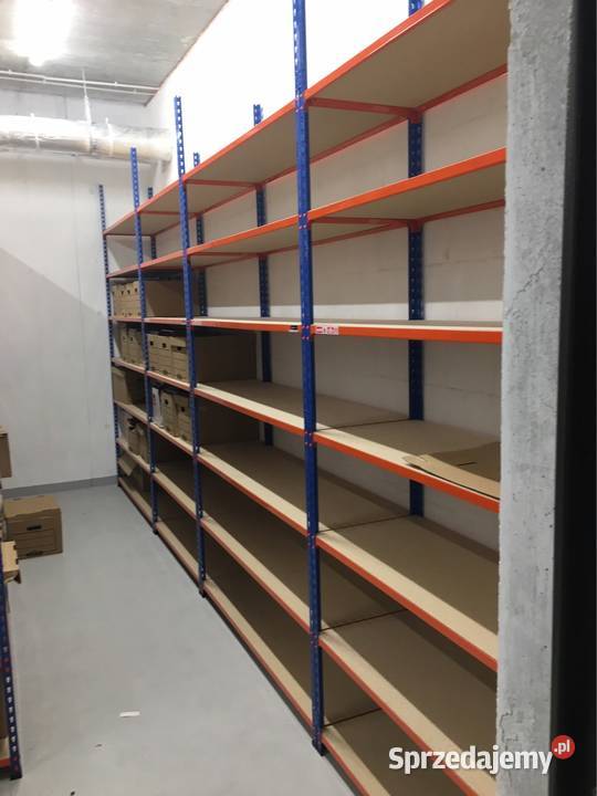 Regaly polkowe magazynowe nowe uzywane metalowe Kołobrzeg