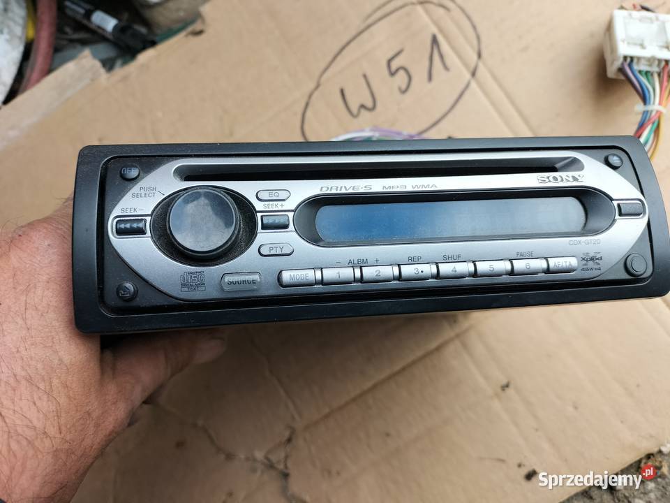 RADIO SAMOCHODOWE SONY CDX GT20 Kamień-Kolonia