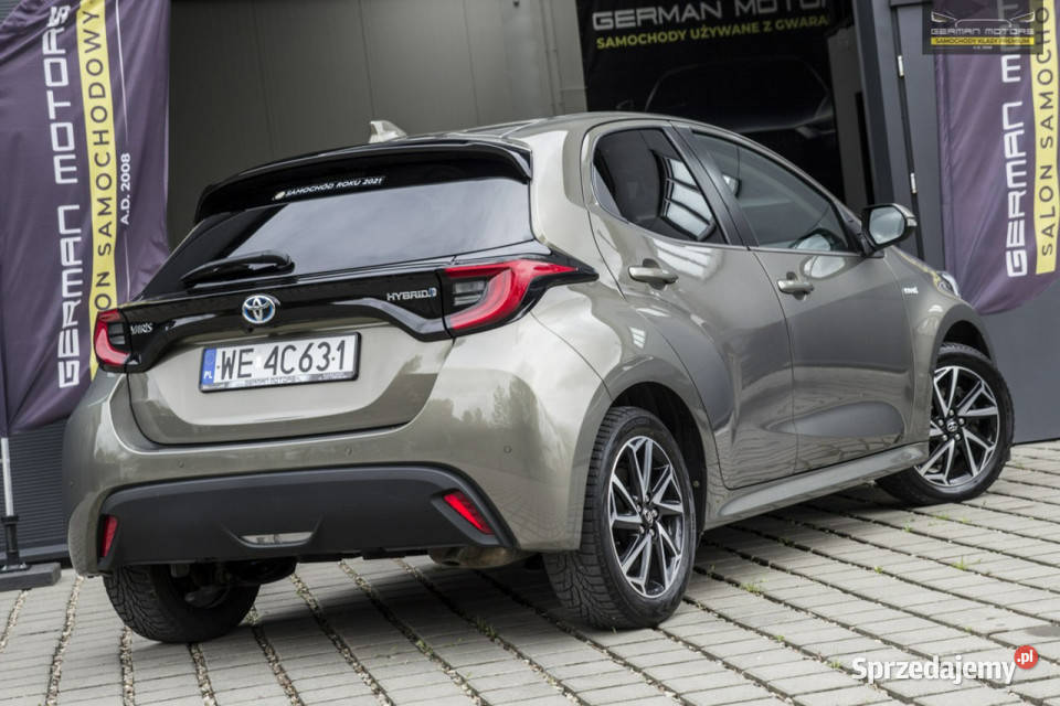 Toyota Yaris LEDY Kamera Automat Gwarancja FV23 światła LED pomorskie Dębogórze