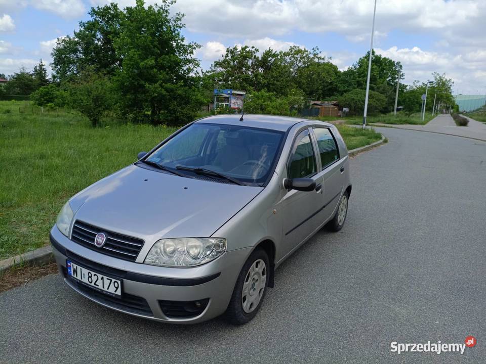 Fiat Punto II Active 12 Climatronic 1242cm3 mazowieckie Warszawa