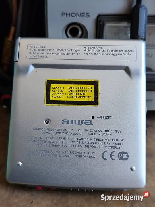 Walkman MD Aiwa AMF75 Stargard