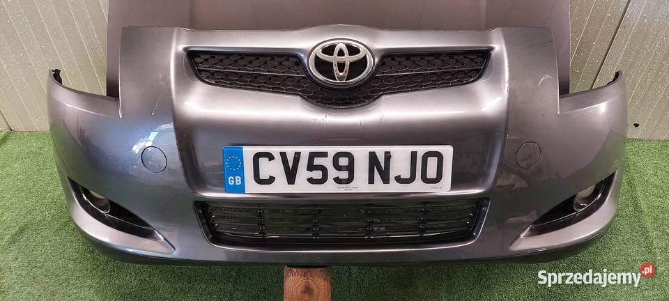 ZDERZAK PRZÓD ŚLIZGI TOYOTA AURIS 0610 LAK 1G3 Części samochodowe