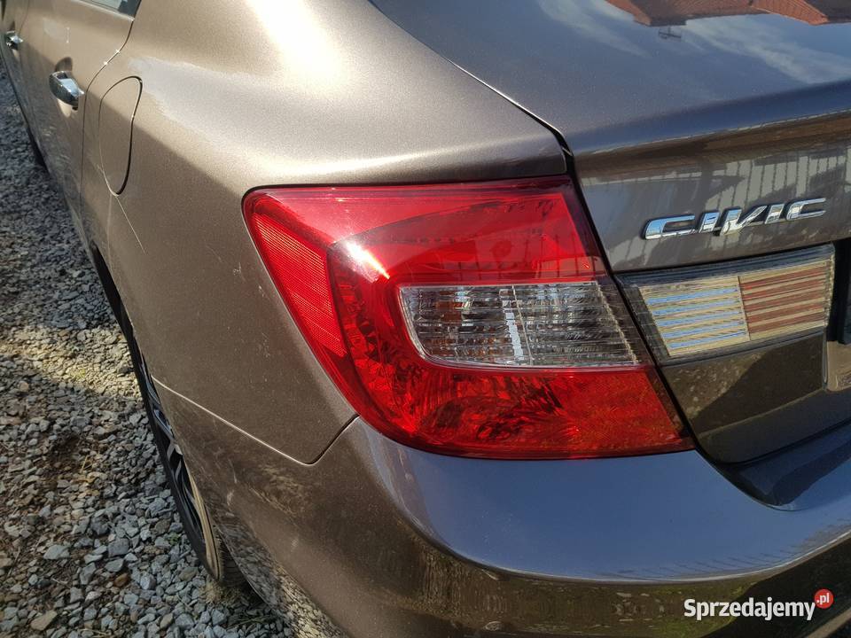 Lampa Tylna HONDA CIVIC IX sedan komplet osobowe mazowieckie sprzedam