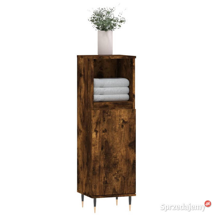 Szafka łazienkowa przydymiony dąb 30x30x100 Warszawa sprzedam