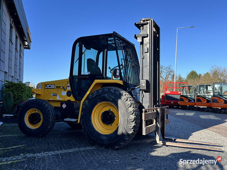 Wózek widłowy terenowy JCB 926 4 WD triplex 55 m Kęty