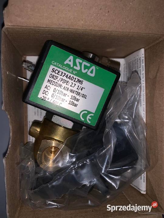 Zawór elektromagnetyczny SCE374A017MS ASCO 14 mazowieckie sprzedam
