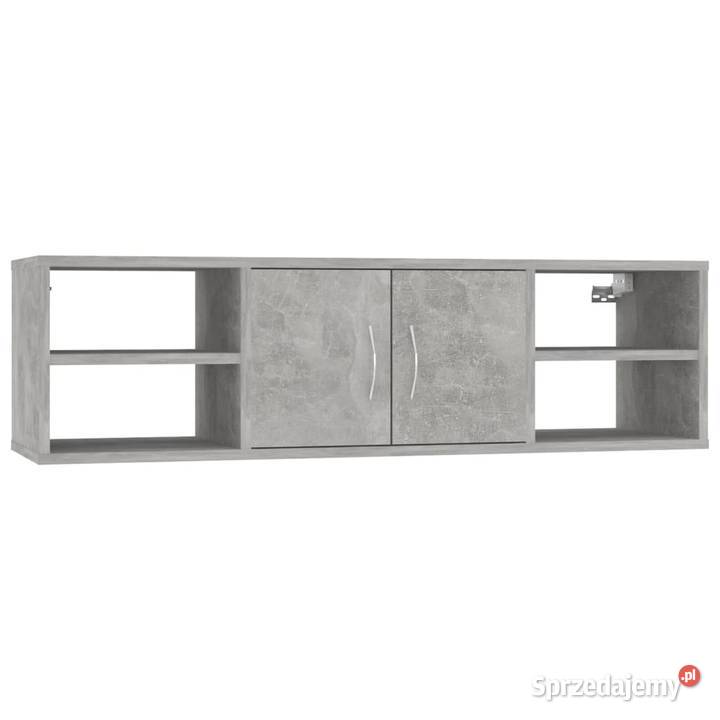 vidaXL Półka ścienna szarość betonu 102x30x29 Warszawa