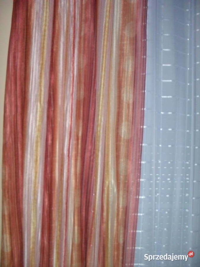 dziania zasłonowa 150 x 170 odcienie brązowego dolnośląskie Wrocław sprzedam
