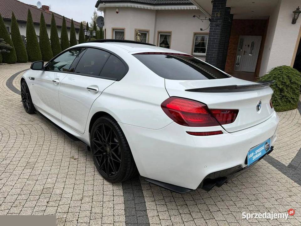 BMW Seria 6 650i xDrive Gran Coupe 449 2014r wielkopolskie Krotoszyn