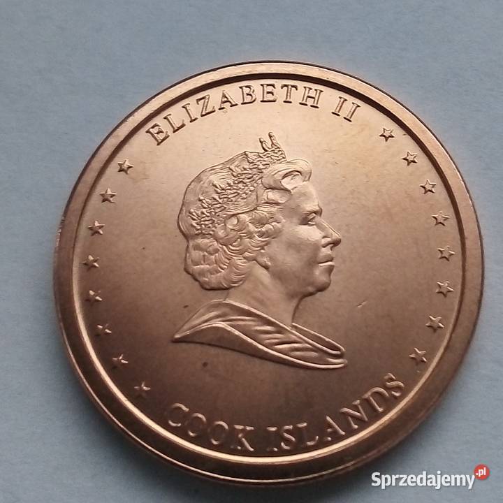 WYSPY COOKA 5 CENT2010 r ELŻBIETA KWIAT ŁADNA Legionowo sprzedam