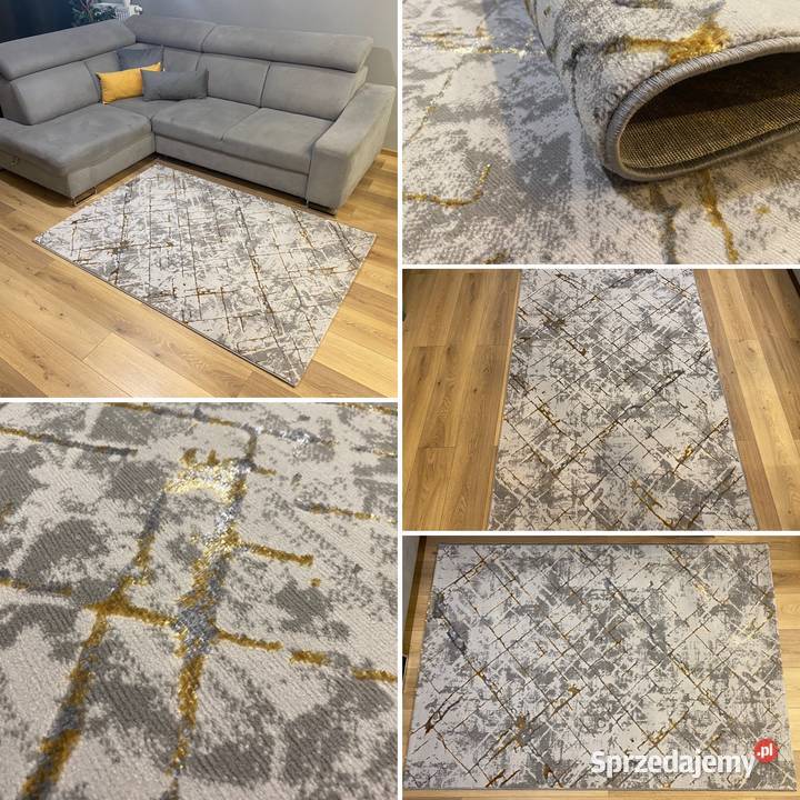DYWAN 160X220 GOLD EXCLUSIVE 9081 GREY Białystok