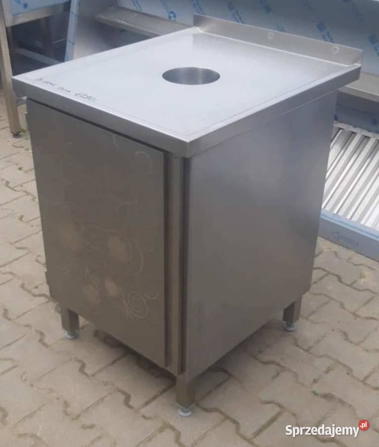 Stół z Dziurą Na Odpady Szafką 607085 S 1042O Ostrów Wielkopolski sprzedam