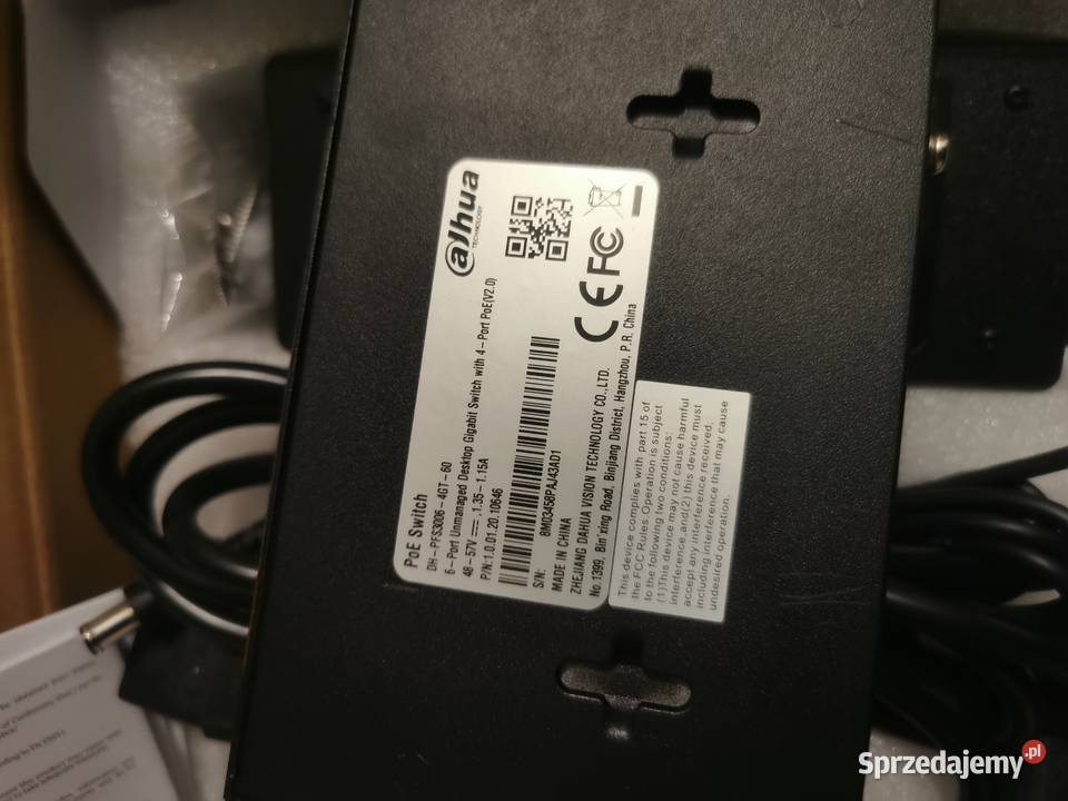 Dahua PFS30064GT60V2 6 portów Gigabitowy Switch sprzedam