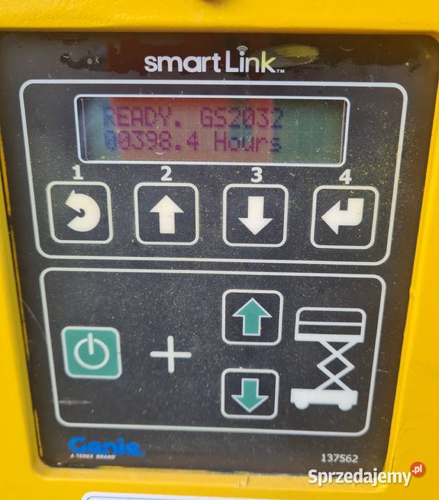 Podnośnik nożycowy elektryczny Genie GS2032 2016 nie