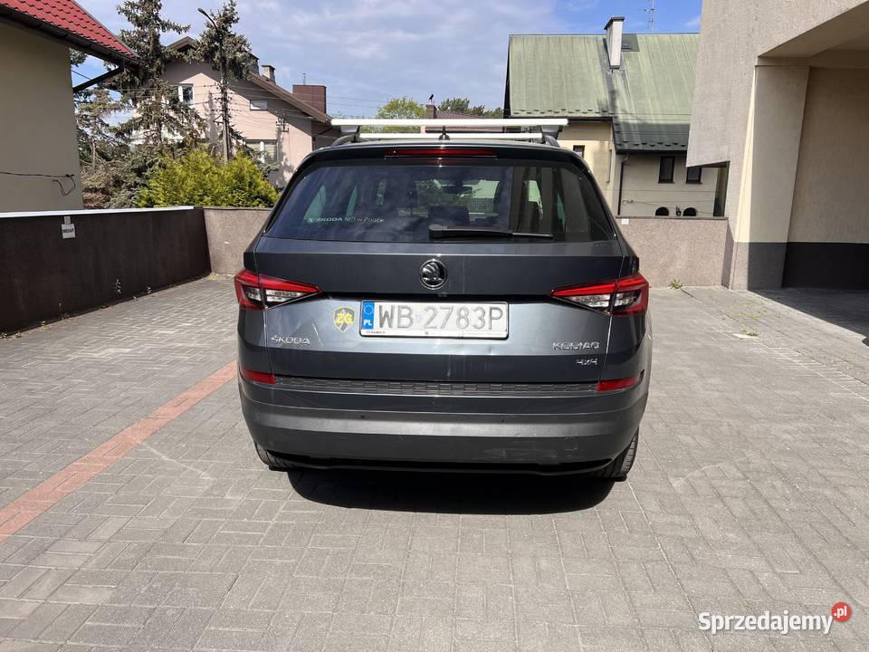 Skoda Kodiaq 20 TSI napęd 4x4 2017 Warszawa