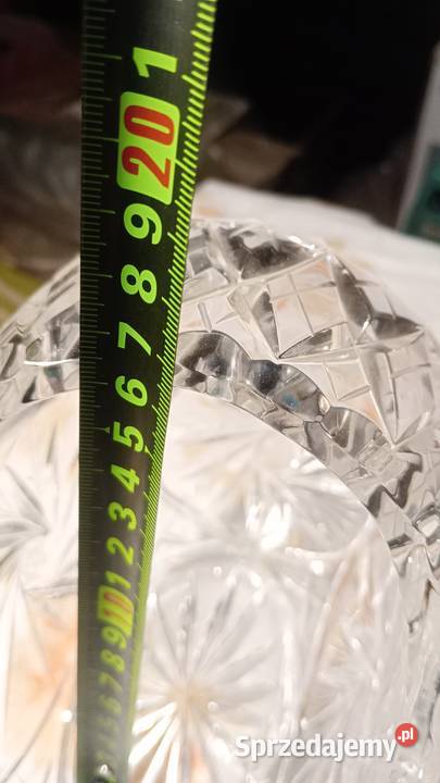 LATA 70te XX w PAMIĄTKI PRLu KRYSZTAŁ SZLIFOWANY Zielona Góra