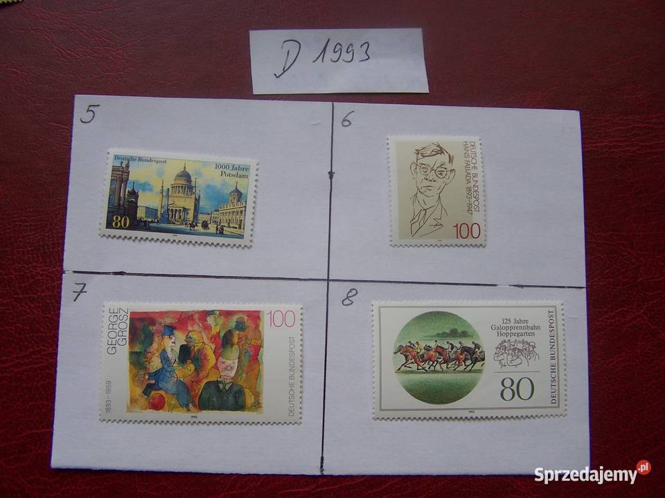 Niemcy 1993 MNH Znaczki z roczników WYBIERAJ śląskie Tychy