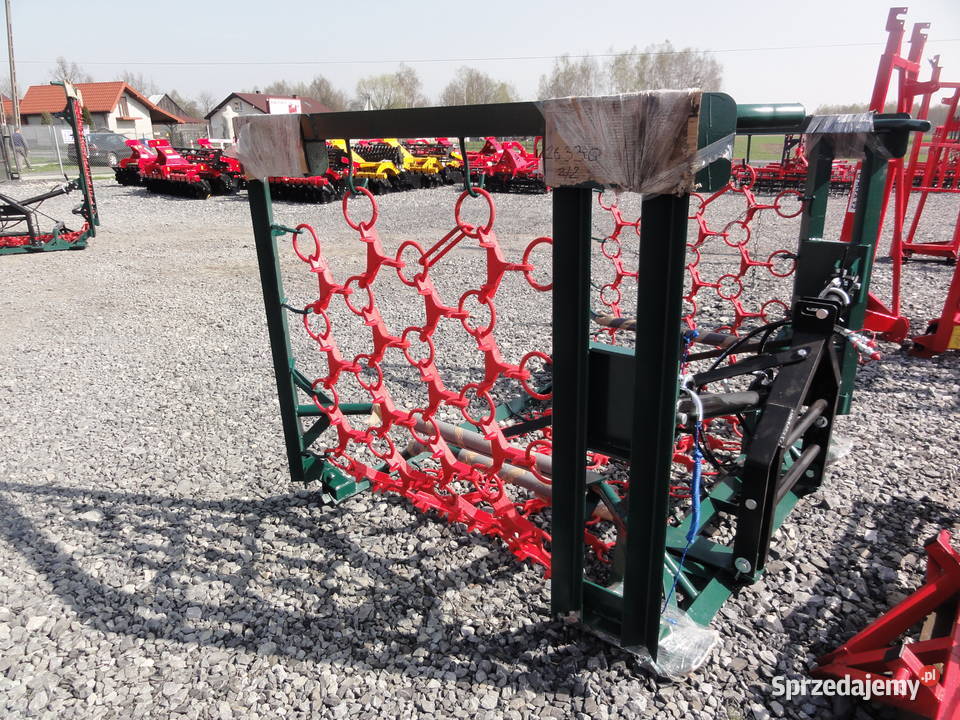 Włóka łąkowopolowa Brona 4m 5m 6m Hydraulika Lębork