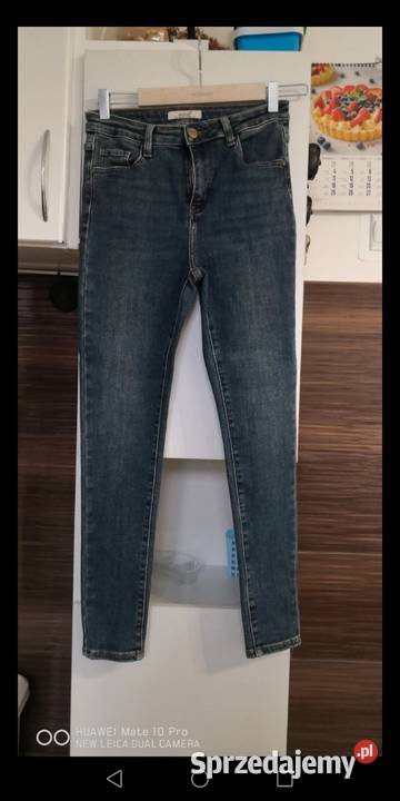 Spodnie damskie jeansowe Długie Moszczenica