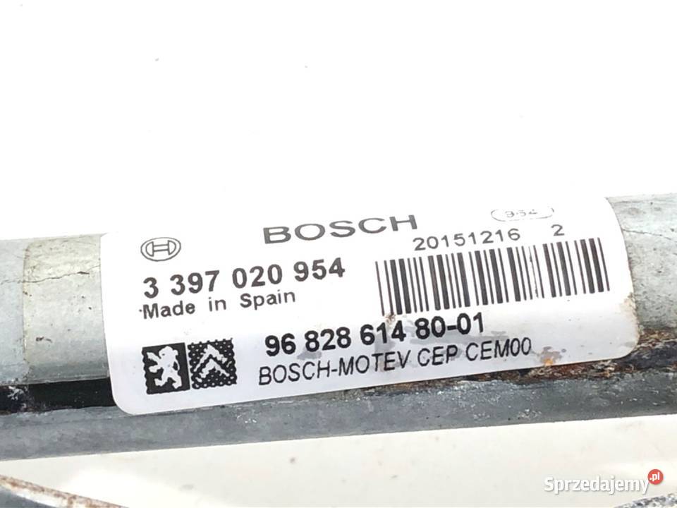 MECHANIZM WYCIERACZEK PRZÓD CITROEN BERLINGO II