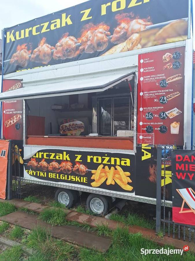 Wynajmę przyczepę gastronomiczną Warszawa