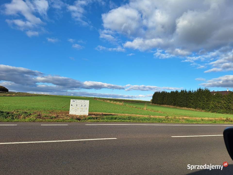 Działki budowlano inwestycyjne DK74 inwestycyjna Wielącza Poduchowna