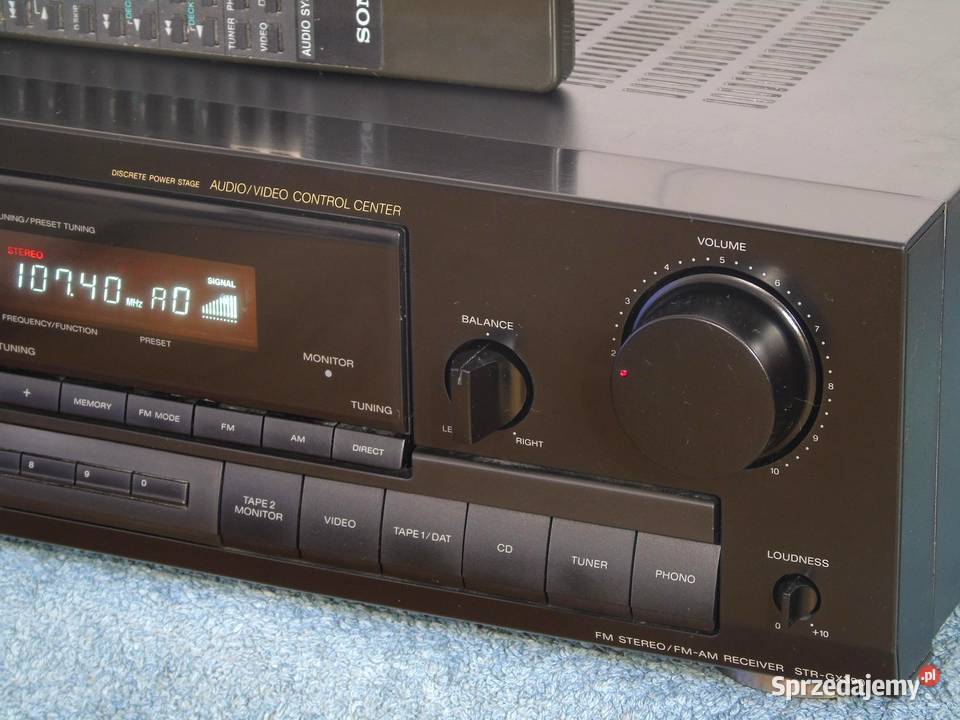 Amplituner Sony STRGX 390 pilot mocny i sprawny Jasło