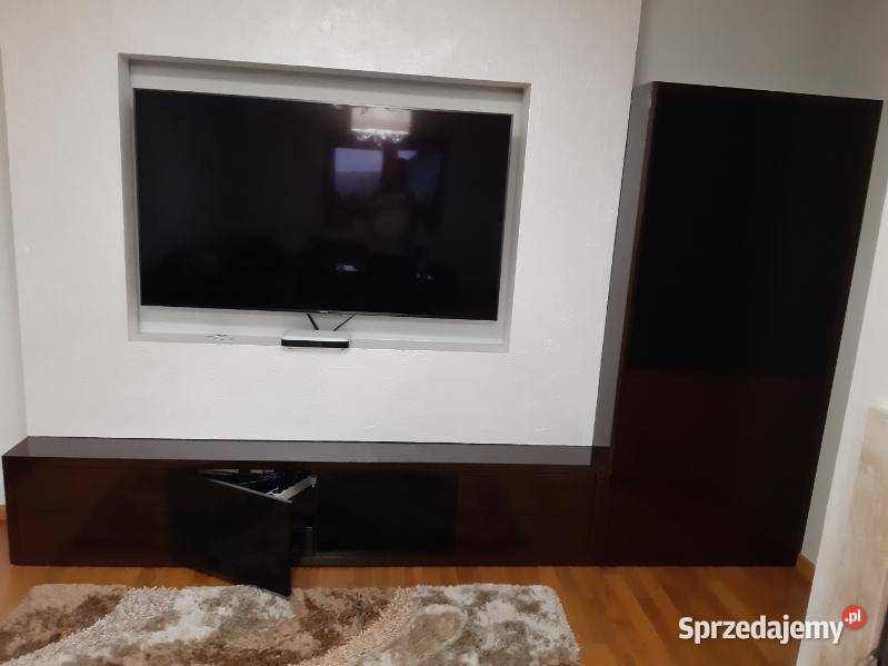 Witryna z szafką pod telewizor ze stolikem podlaskie Łomża