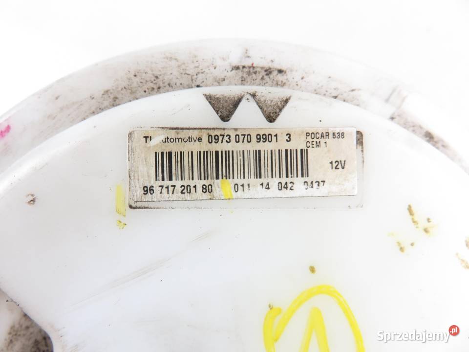 POMPA PALIWA CITROEN C4 II B7 16 THP 9671720180 osobowe