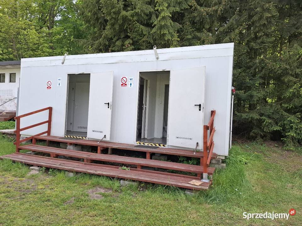 Kontener sanitarny dwuczęściowy 73m x 3m