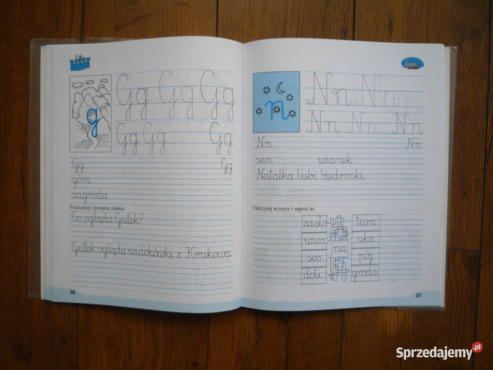 Zeszyt do kaligrafii 1 Świat ucznia Juka Szczecin