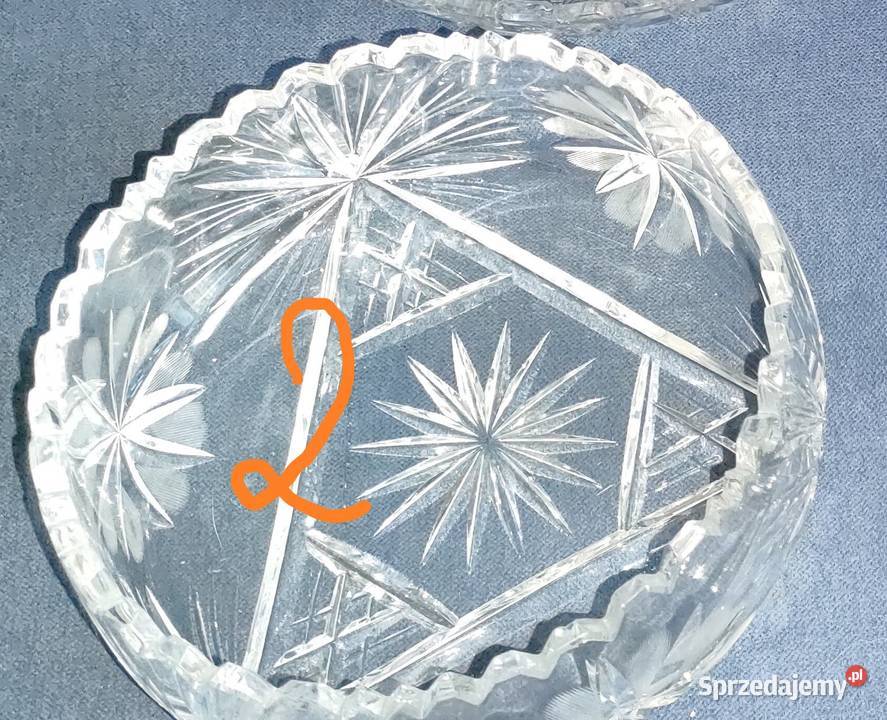 Zestaw szkła kryształowego salaterka misa Bielsko-Biała sprzedam