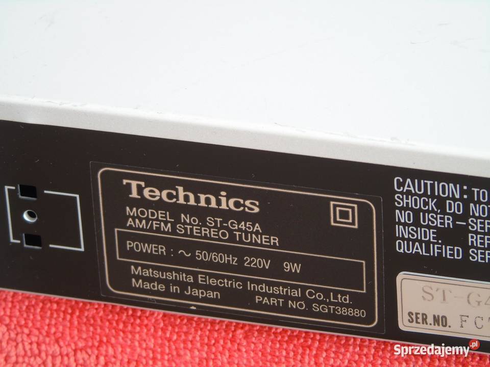Tuner radiowy cyfrowy Technics STG45A sprawny Jasło