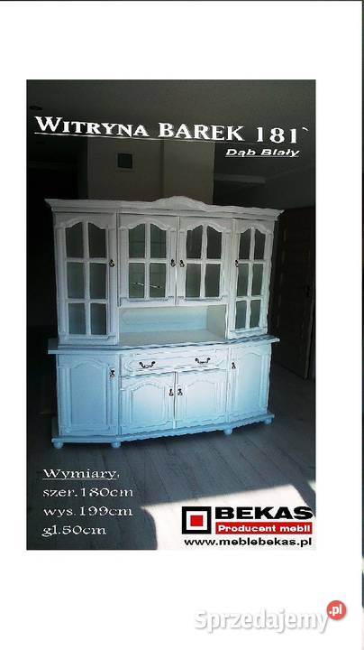 Kuchnia Prześliczny Biały Kredens do Kuchni Radom