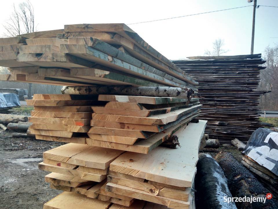 Tarcica deski brusy drewno BUK sezonowana gr 25 Pozostałe