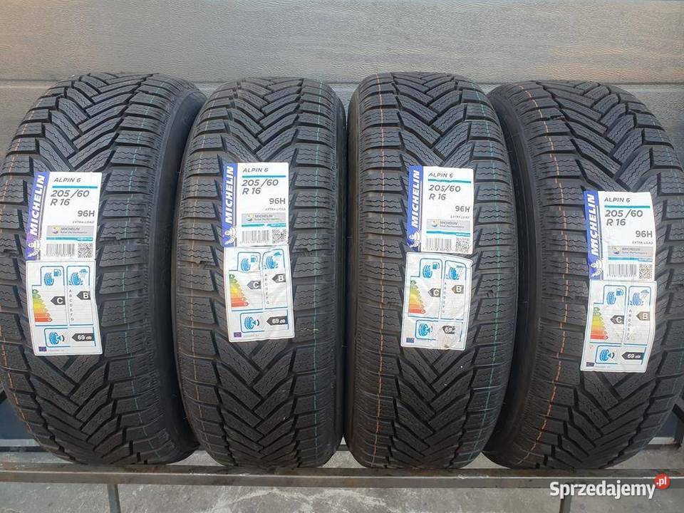 Opony zimowe 20560R16 Michelin Alpin 6 XL 6553 Kraków sprzedam